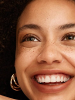 Close-up of a person with a bright smile