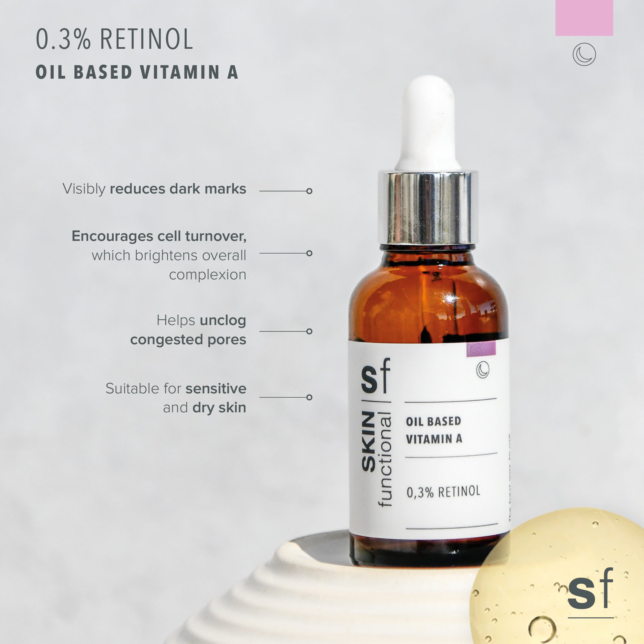 0,3% Retinol Oil Serum
