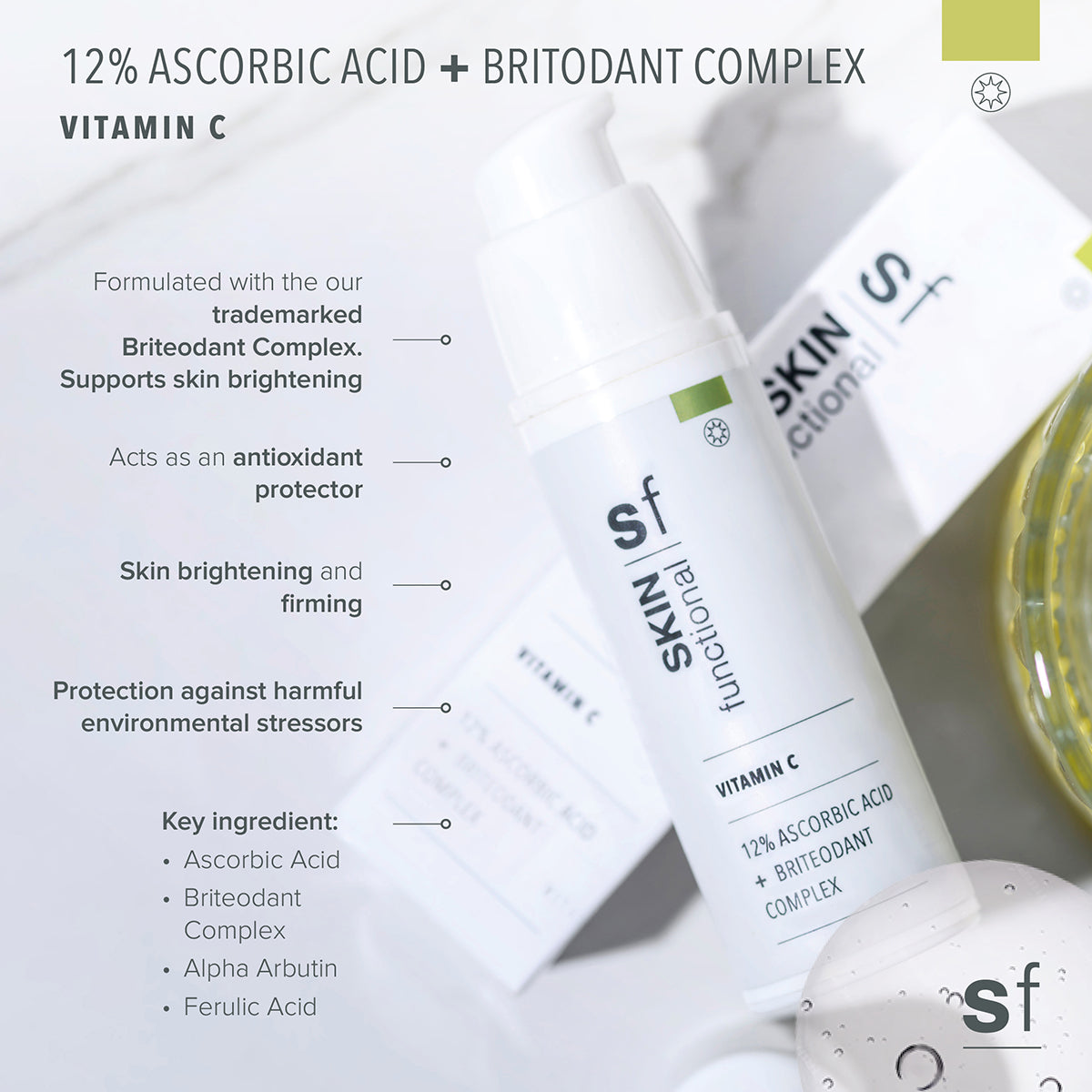 12% Ascorbic Acid + Briteodant Complex Serum