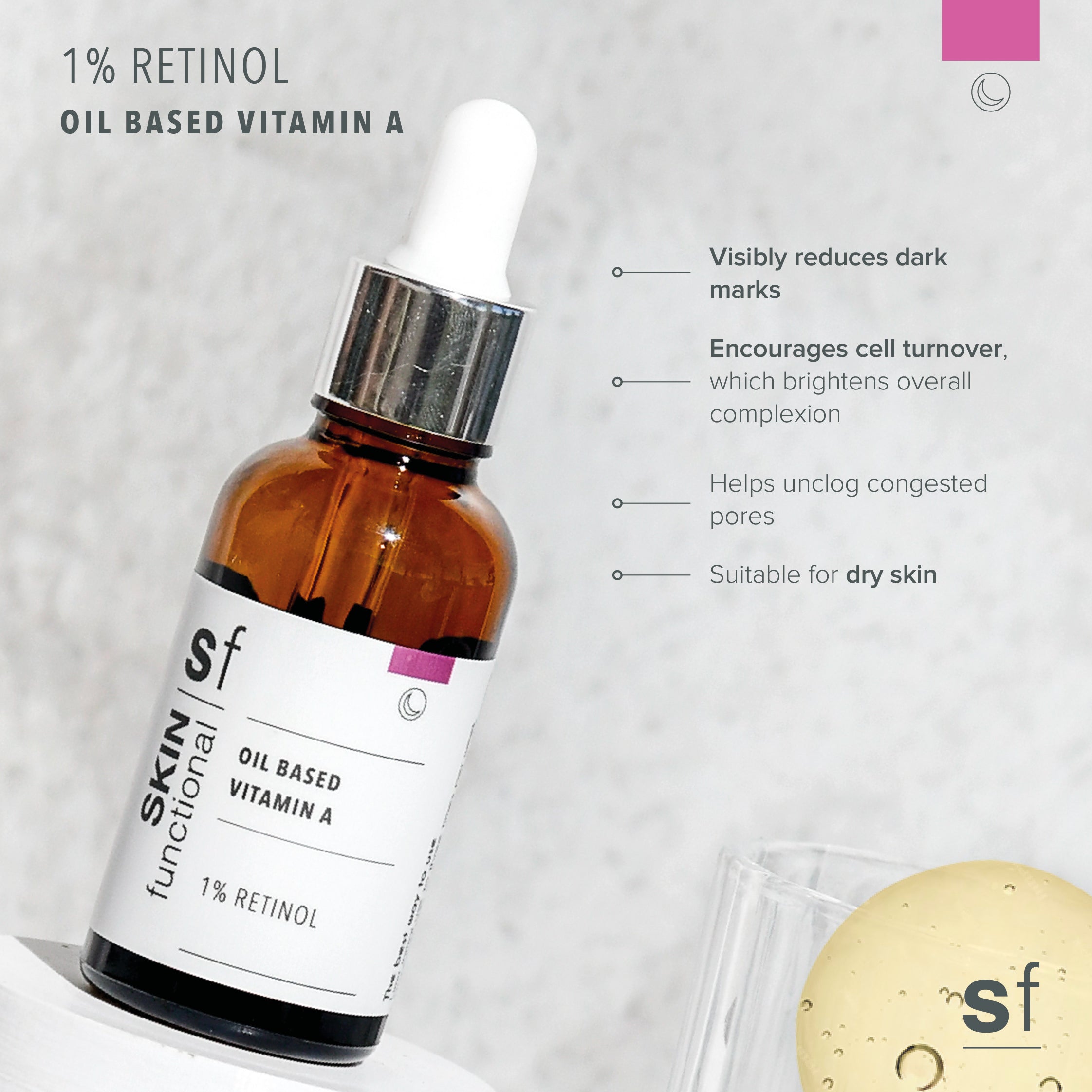 1% Retinol Oil Serum
