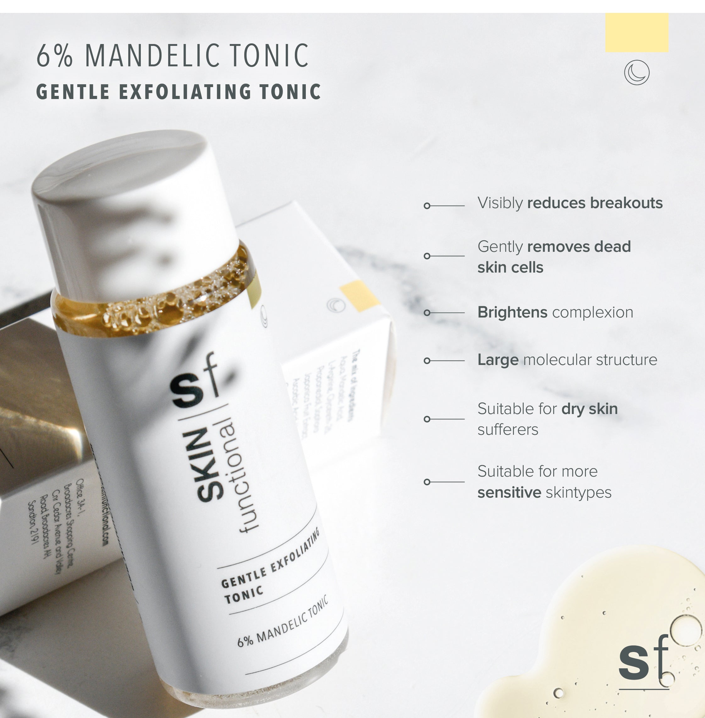6% Mandelic Exfoliating Tonic