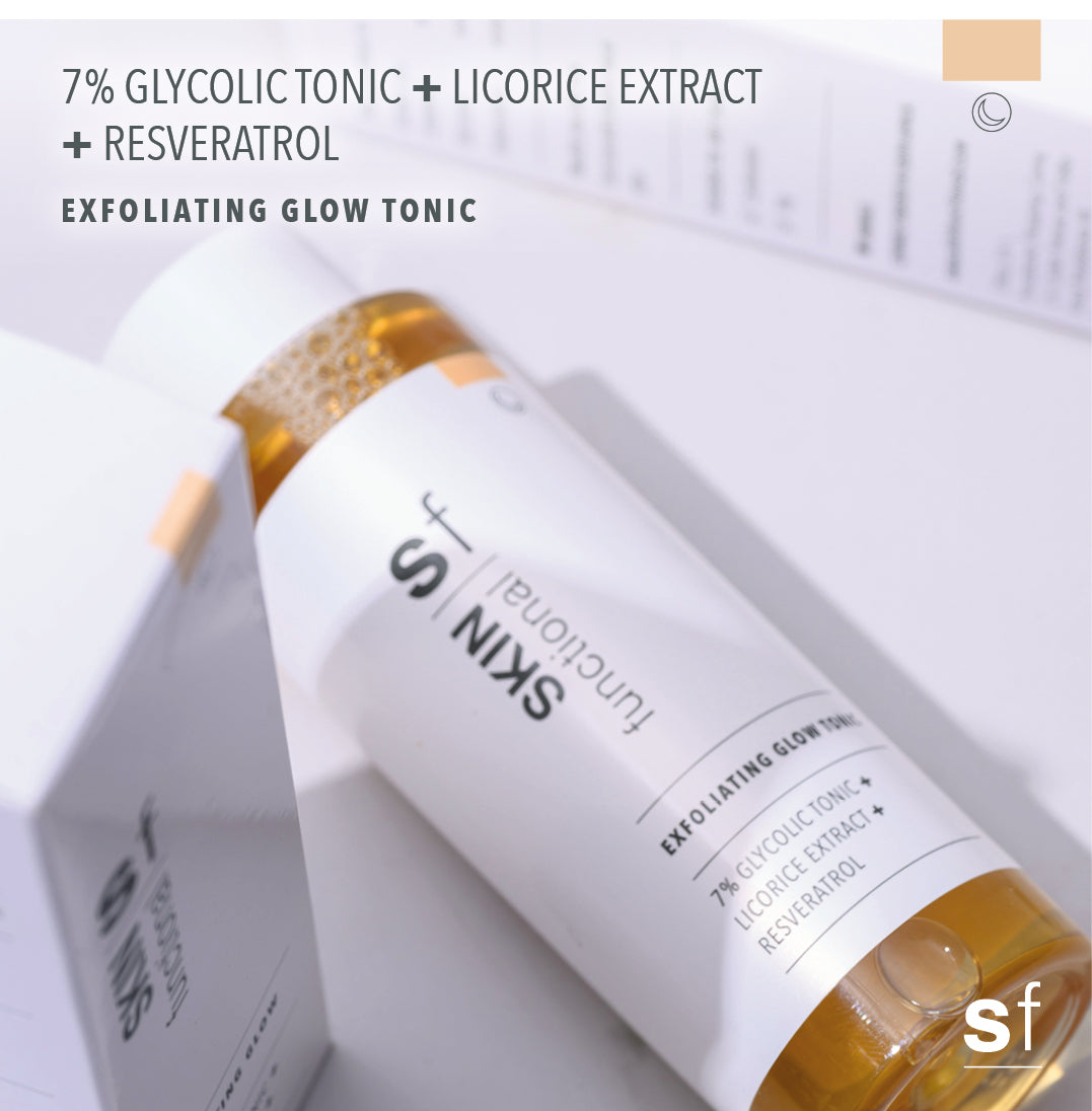 7% Glycolic Acid + Licorice Extract + Resveratrol Exfoliating Tonic