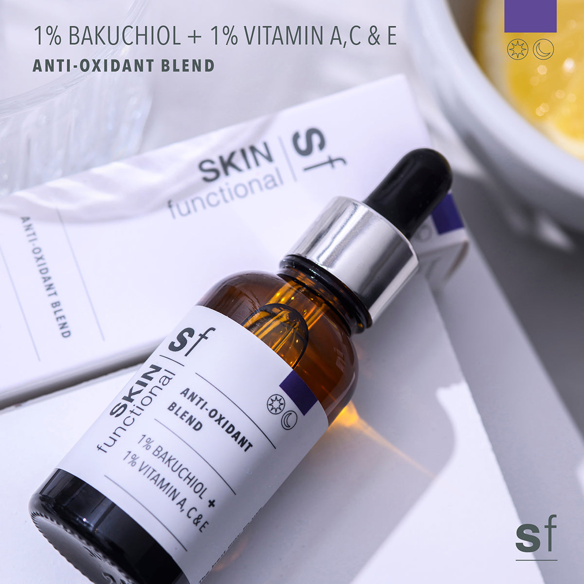 1% Bakuchiol + 1% Vitamin A,C,E Oil Serum
