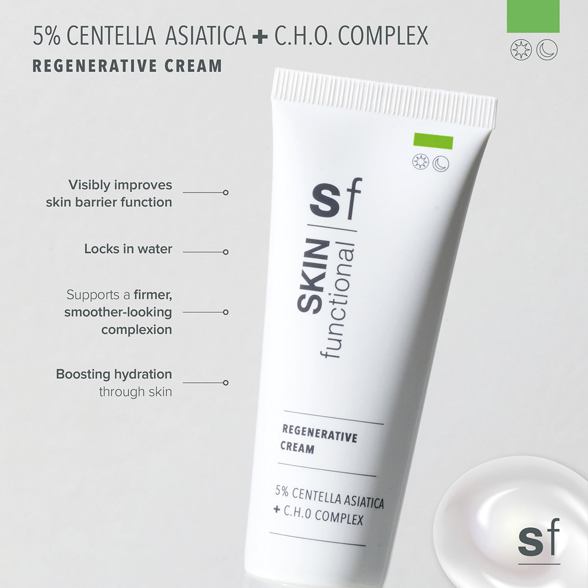 5% Centella Asiatica + C.H.O Complex Moisturiser