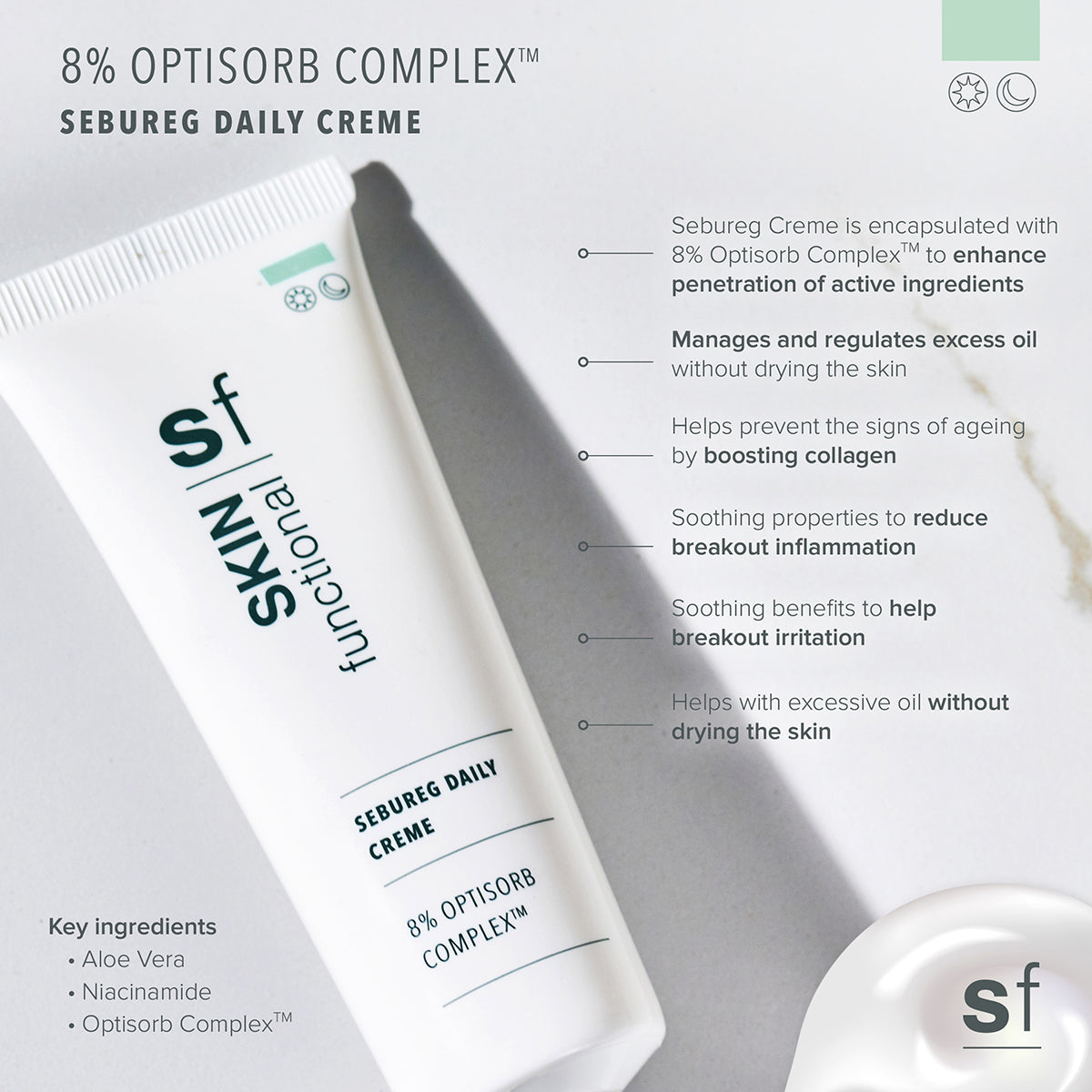 8% Optisorb Complex™ Moisturiser