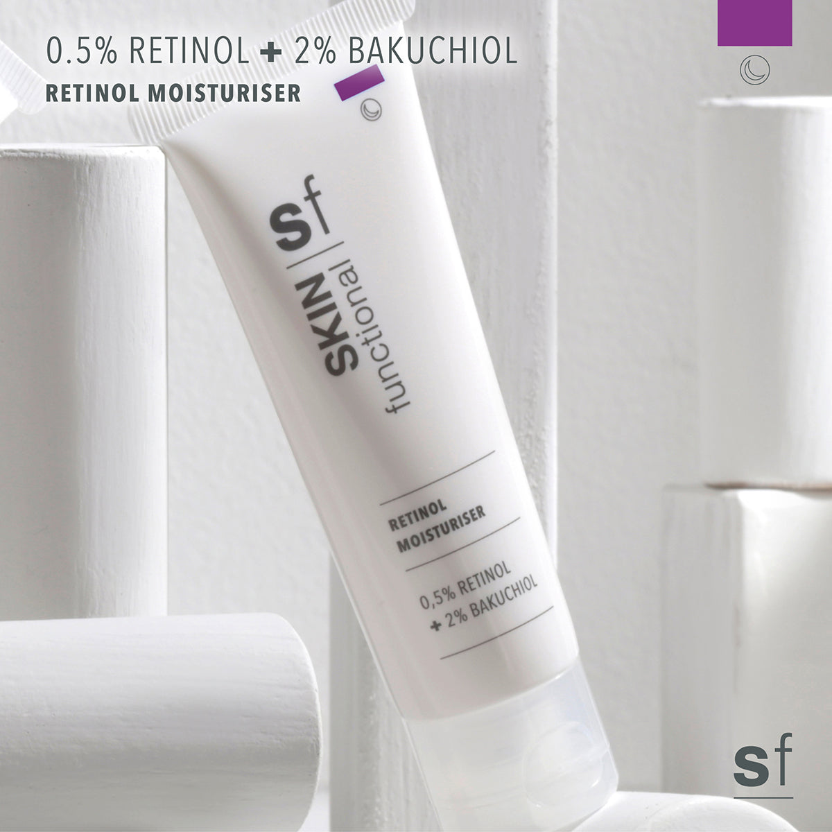 0,5% Retinol + 2% Bakuchiol Moisturiser