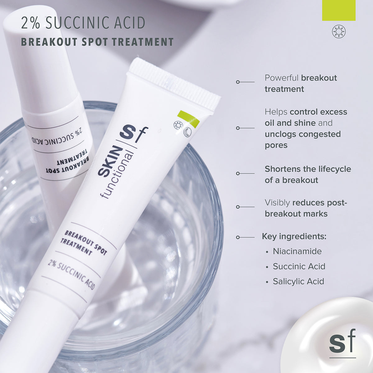 2% Succinic Acid Serum