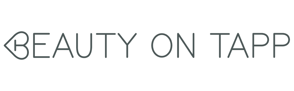 Logo with 'Beauty on Tapp' text on a transparent